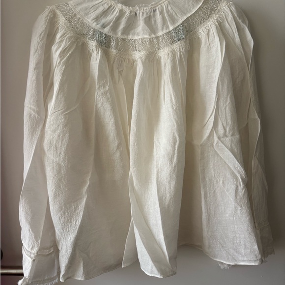 Massimo Dutti Blouse with Lace Accents - Picture 5 of 5